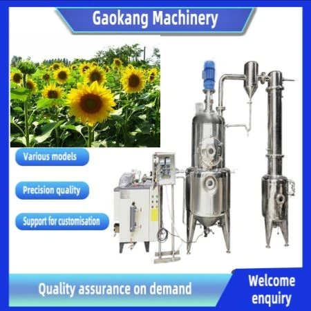 Zonnebloem extractiemachine